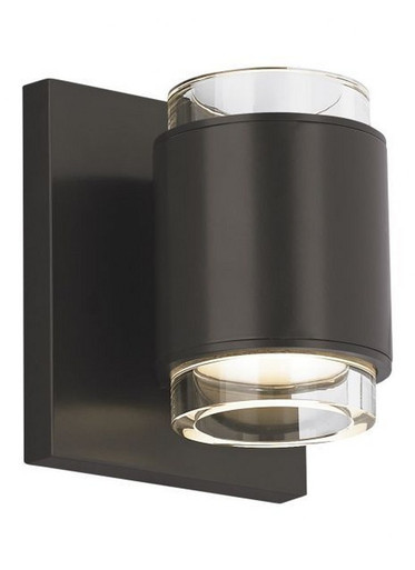 Voto 9W 1 LED Round Wall Sconce by Visual Comfort Modern - 700WSVOTRCB-LED930