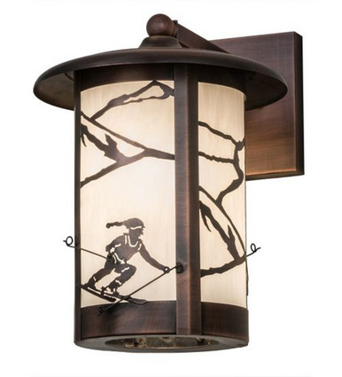 Fulton Alpine 1 Light Wall Sconce 14 x 10 Inches by Meyda Tiffany - 172123