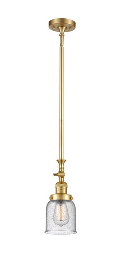 Bell 1 Light Adjustable Mini Pendant 11.63 X 5 Inch Wide by Innovations - 206-SG-G54