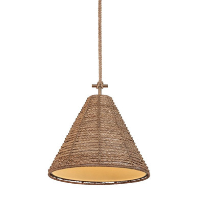 Redwood 1 Light Pendant 17.75 Inch Tall and 20 Inch Wide by Troy - F6020-PBR