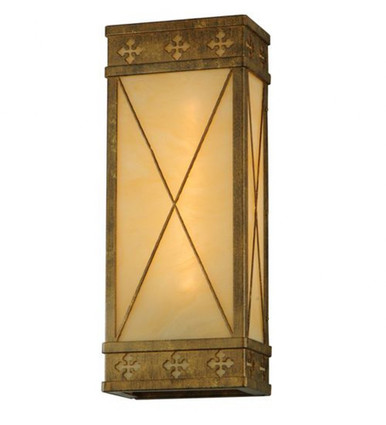 Byzantine 1 Light Wall Sconce 17.5 x 7 Inches by Meyda Tiffany - 255000