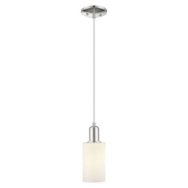 Clymer 1 Light Cord Hung Mini Pendant 9.7 Inch X 4.88 Inch by Innovations - 716-1P-G80