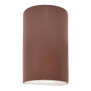 Ambiance Large Cylinder Open Bottom Outdoor Wall Mount by Justice Design - CER-1265W