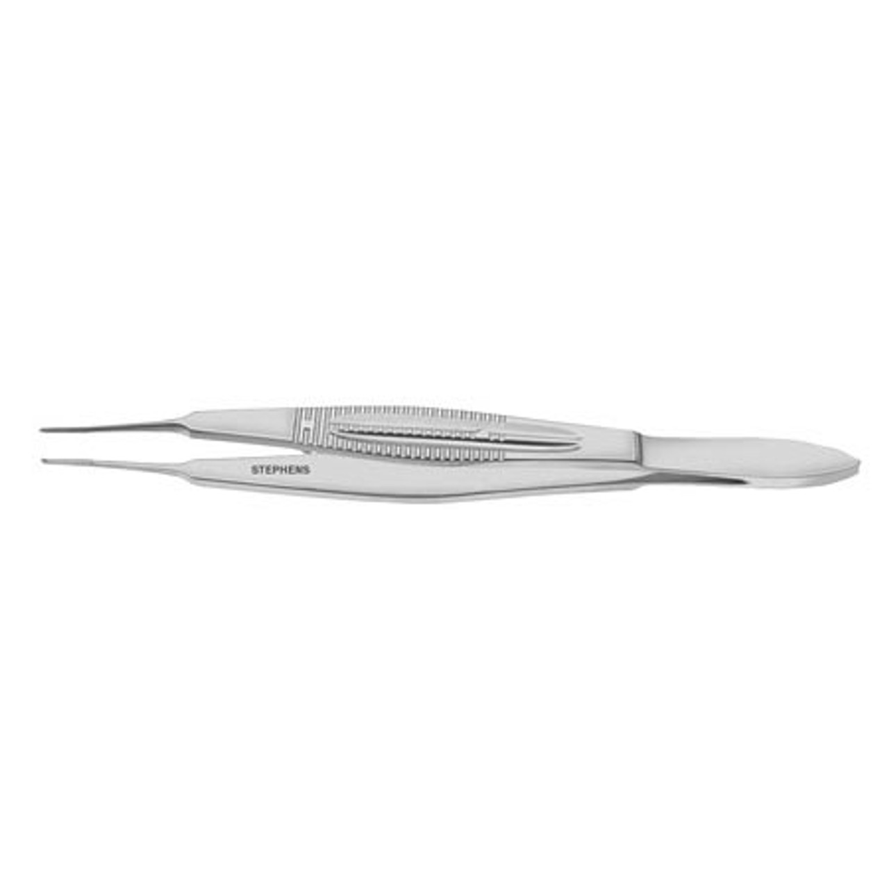 Castroviejo Suturing Forceps W/Platform Straight, 1x2 Teeth, 0.5mm