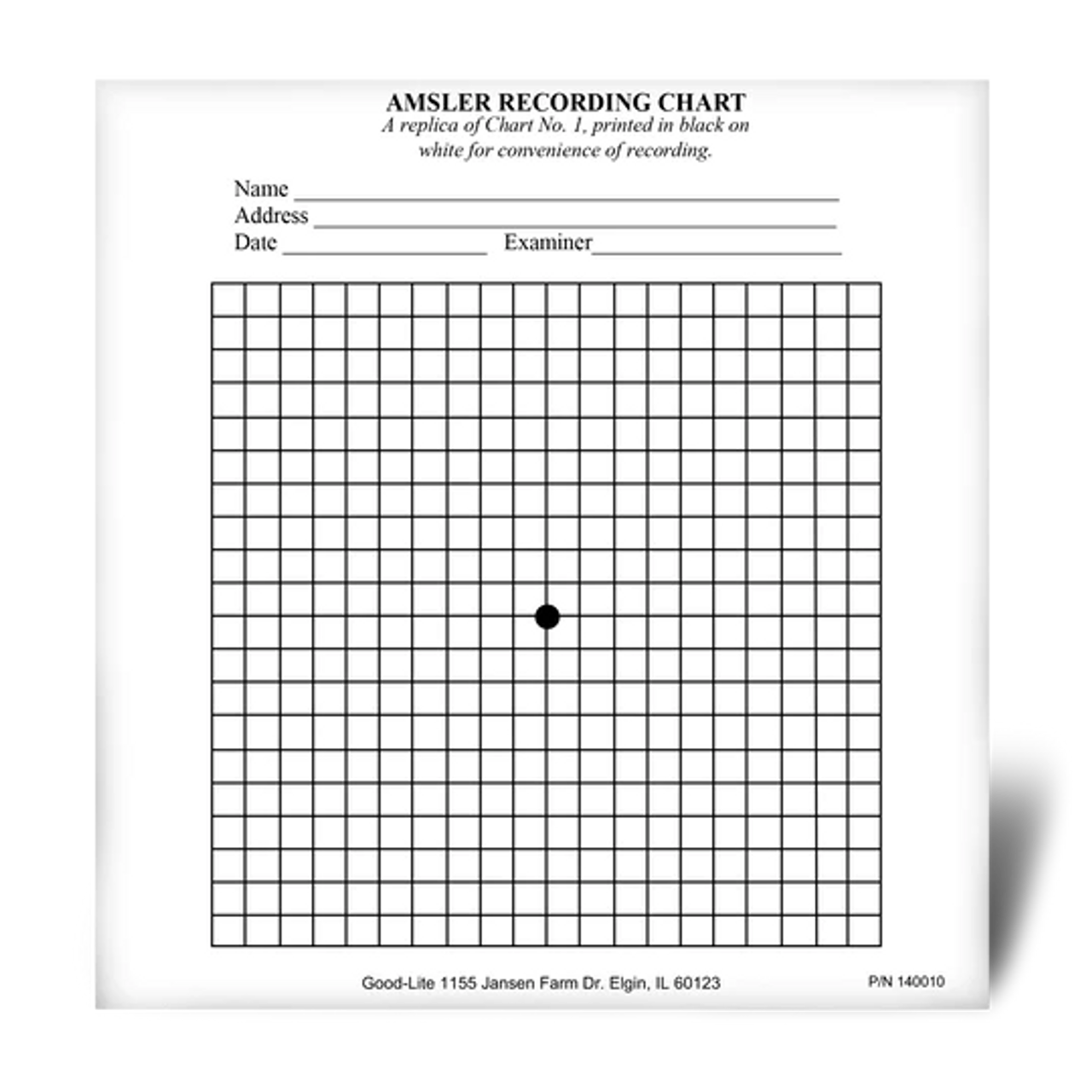 Frcolor Chart Eye Test Vision Amsler Grid Snellen Exam Visual