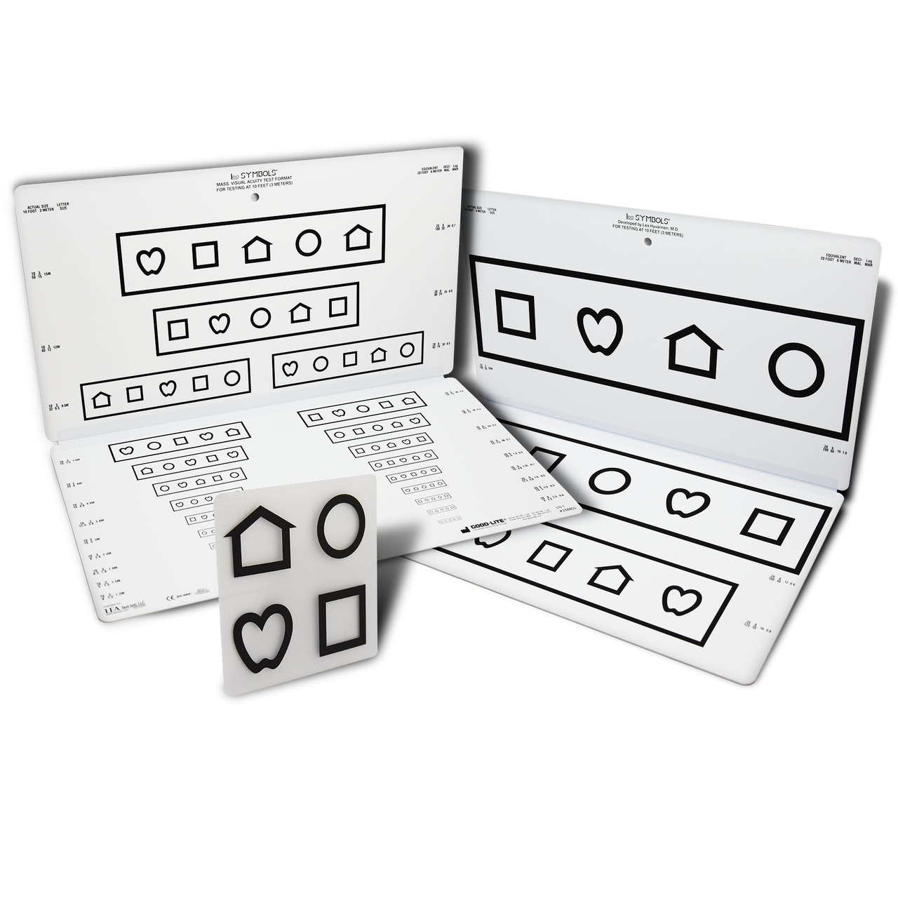 LEA SYMBOLS® Folding Chart MASS Chart Set - accuspire