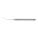 Barraquer Iris Spatula Short Round Handle With 15mm Angled Tip 85mm Overall Length - S4-1039
