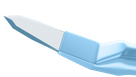 Trapezoid Self-Diving Diamond Knife - 6-20/6-105