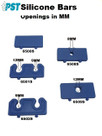 PST Sterilization Tray For Scopes 2.6''W x 16.0''L x 1.5''H  (2 Slots)