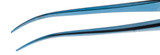 Curved Corneal Forceps, Titanium; 0.12 mm