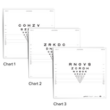 2000 Series ETDRS Chart for 6.5 feet (2 meters)