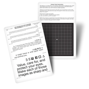 Amsler Recording Charts, Pad of 50 - accuspire