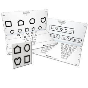 LEA SYMBOLS® 13-Line Translucent Distance Chart - accuspire