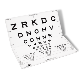 Sloan Letter ETDRS Folding Eye Chart 