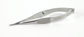Vannas Straight Capsulotomy Scissors, Serrated Handle, Sharp Tips (242-404-041) MSI Precision Vannas Straight Capsulotomy Scissors, Serrated Handle, Sharp Tips (242-404-041) MSI Precision