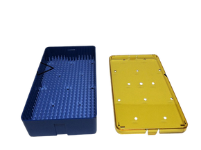Plastic Micro Instruments Sterilization Tray 7.5''L x 4''W x 1.5''H Plastic Micro Instruments Sterilization Tray 7.5''L x 4''W x 1.5''H