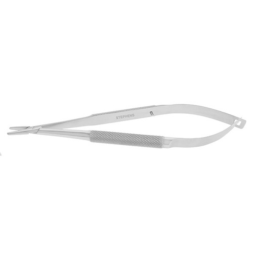 Barraquer Needle Holder, Heavy Jaws, Straight, W/O Lock - S6-1007
