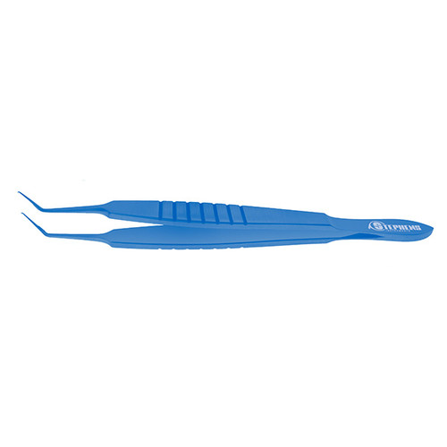 Titanium-MICS Capsulorrhexis Forceps, Sharp Tip, With Guide Marks - ST5-1613
