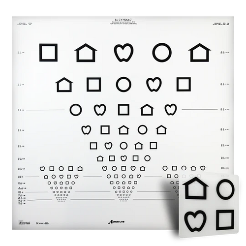 LEA SYMBOLS® ETDRS 3 Meter Set