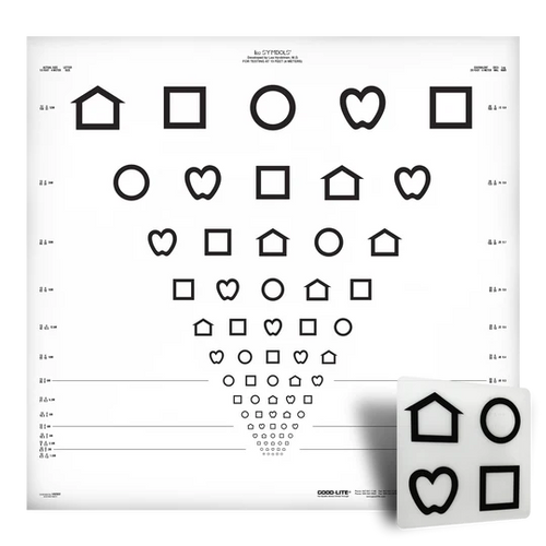 LEA SYMBOLS® ETDRS 4 Meter Set