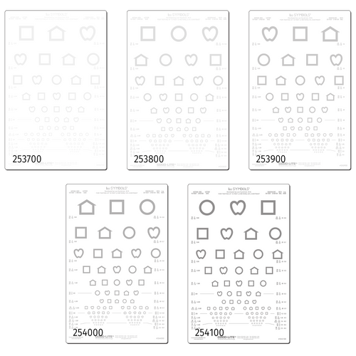 LEA SYMBOLS® Translucent Contrast Chart