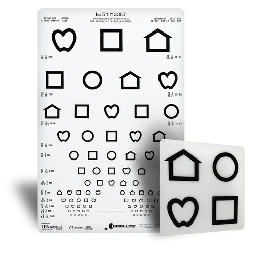 LEA SYMBOLS® 12-Line Translucent Chart 4 Meters