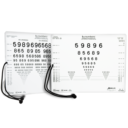 LEA NUMBERS® Near Vision Card