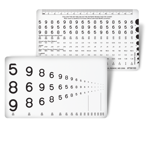 Runge LEA NUMBERS® Pocket Card