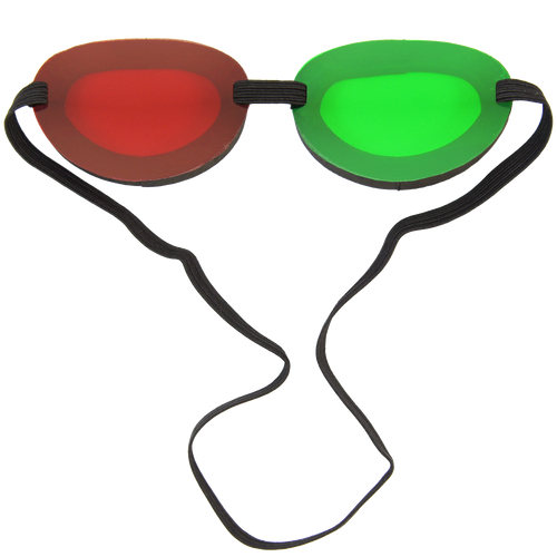 GL Large Anti-Suppression Red/Green Goggles