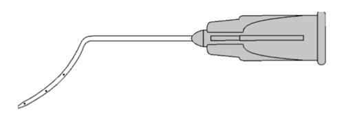 7527 LASIK Irrigator - Assis - 3 Ports Flattened Tip