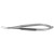 Stephens Corneal Forceps Delicate 1x2 Teeth 0.12mm Tying Platform Pierse Hole Behind Teeth To Protect Tissue, Curved N/S - S5-1177
