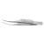 Troutman Barraquer Colibri Forceps 0.12mm Teeth W/Tying Platform - S5-1180
