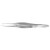 Pierse Corneal Forceps 0.1mm Tips, Delicate, Straight - S5-1200
