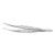 Hoffmann-Polack Corneal Bi-Fixation Forceps 2 Sets Of 1x2, 0.12mm Teeth 2mm Spread - S5-1444
