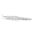 Nevyas Capsulorhexis Forceps, Flat Handle - S5-1609

