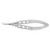 Castroviejo Corneal Scissors Large Blades Curved, Blunt Tips, Regular Handle - S7-1235
