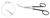MAYO STILLE Scissors:HCC BT Straight blades - 6,75” (17 cm)