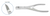 RUSKIN LISTON BONE CUTTING FORCEPS: Curved - 7,125” (18 cm)