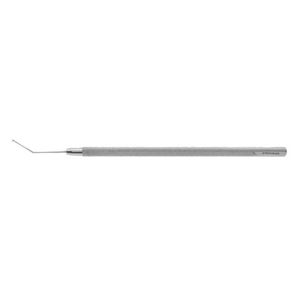 Jaffe-Maltzman Lens Hook, V Shaped Tip, Angled - S4-1392

