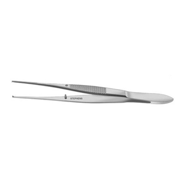 Utility Forceps 4" Straight, 1X2 Teeth N/S - S5-1940

