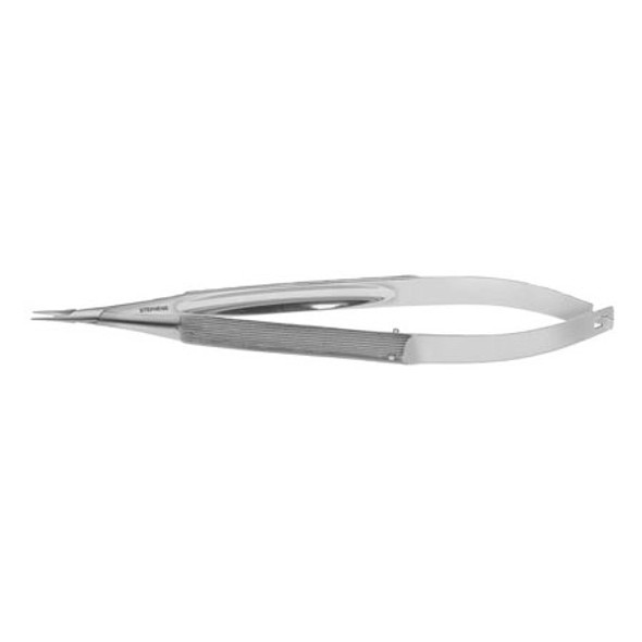 Stephens Needle Holder, Slim Model, Very Delicate, 0.45mm Jaws, St.W/O Lock - S6-1115

