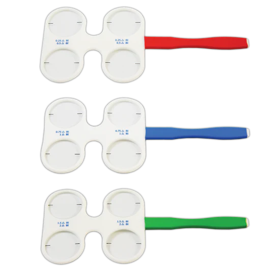Low Prism Base-In Flipper, Vision Therapy - GL