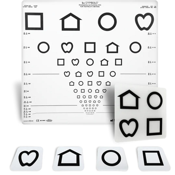 LEA SYMBOLS® 10 Line Wall Chart Set