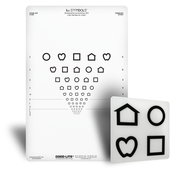 LEA SYMBOLS® Translucent Chart, 5 Feet