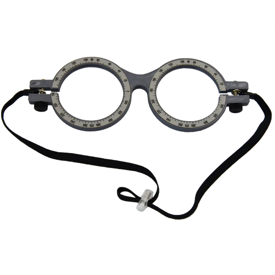 GL Yoked Prism Frame w/Wide Elastic, Compass, NO Nose Piece