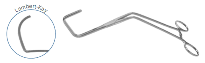 LAMBERT-KAY Clamps: Autraumatic jaws - 8,3" (21 cm)
