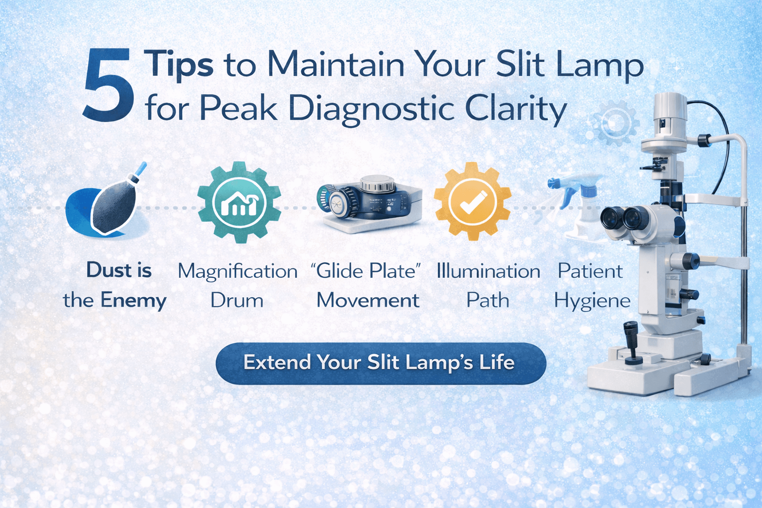 5 Tips to Maintain Your Slit Lamp for Peak Diagnostic Clarity