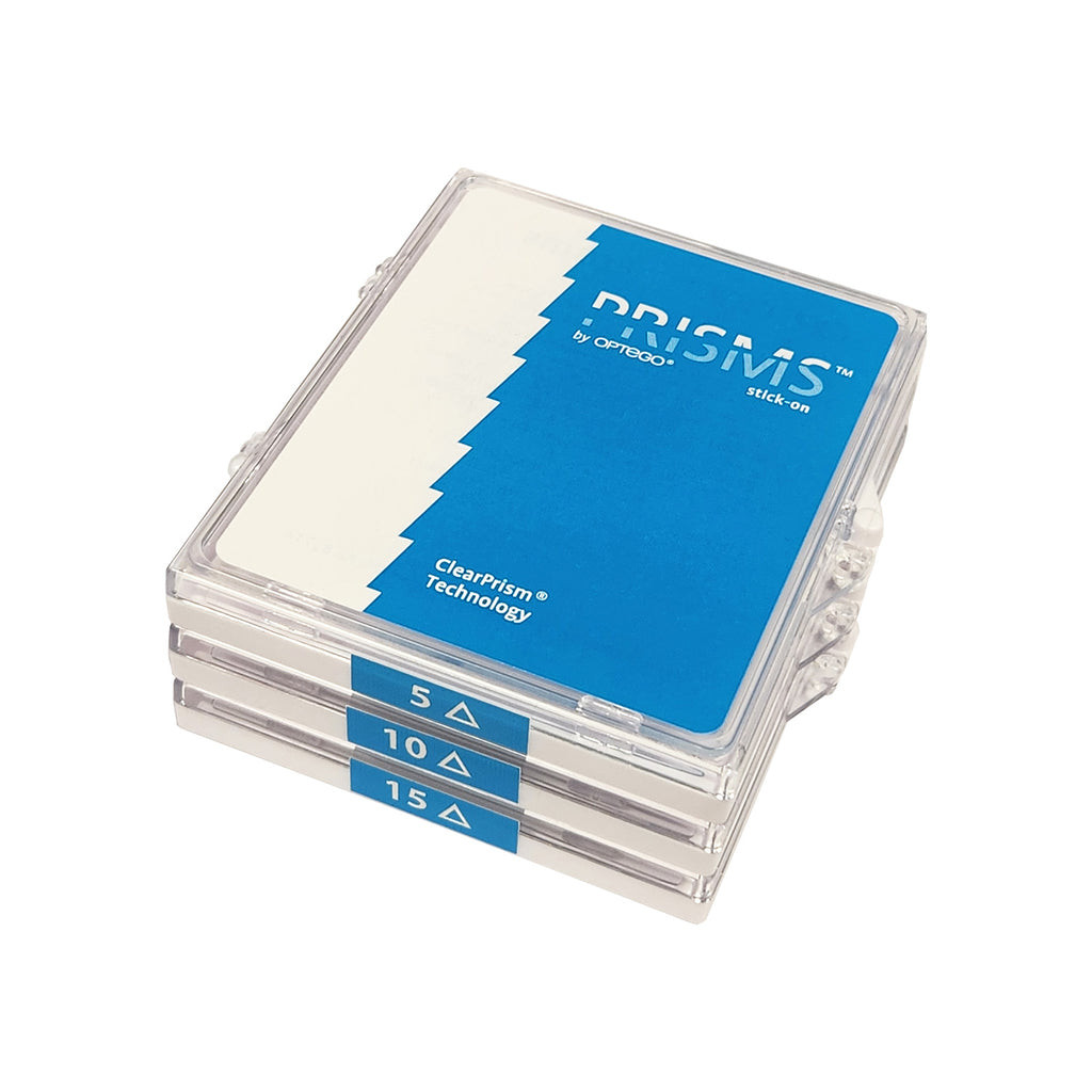 Optego Fresnel Stick-On Prisms (Sizes 1-35 Diopters)