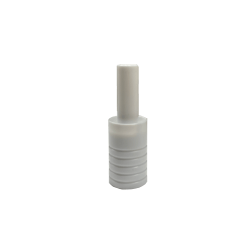 HSK63F Gripper Maintenance Assembly Tool, white plastic tool with a cylindrical shape and multiple grooves for grip.