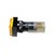 Pushbutton - Yellow Maintained - Rect, industrial electrical switch with a yellow button and rectangular shape.